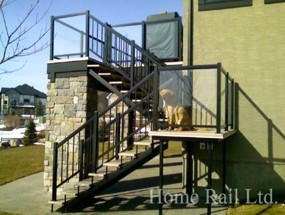 Stair Railing in Calgary